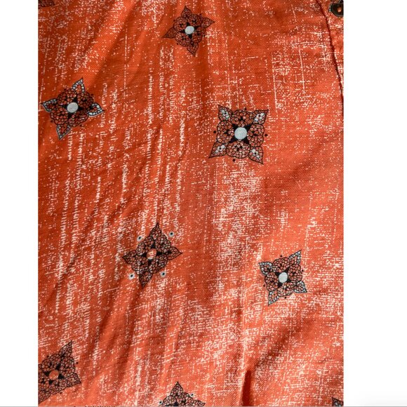 Hinge Orange Printed Crossback Cami – Size Medium - Picture 3 of 5